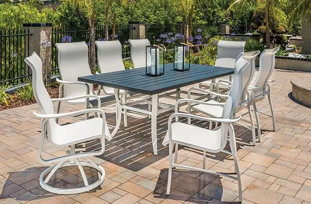 Gensun Aluminum Dining Sets