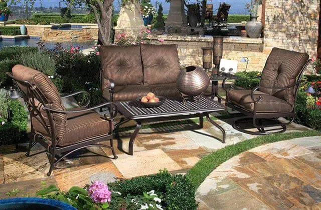 Tustin Aluminum Deep Seating Patio Furniture